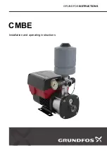 Grundfos CMBE 1-44 Installation And Operating Instructions Manual предпросмотр