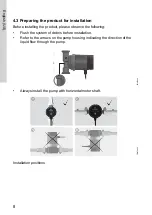 Предварительный просмотр 8 страницы Grundfos COMFORT 10-16 Auto Installation And Operating Instructions Manual