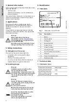 Предварительный просмотр 4 страницы Grundfos Conex DIS-2Q Installation And Operating Instructions Manual