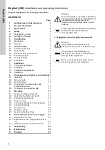 Предварительный просмотр 4 страницы Grundfos Conex DIS-D Installation And Operating Instructions Manual