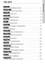 Preview for 3 page of Grundfos CRK 2 Installation And Operating Instructions Manual