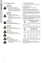 Preview for 14 page of Grundfos CRK 2 Installation And Operating Instructions Manual