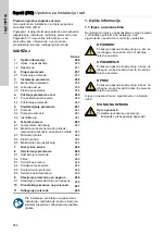 Preview for 256 page of Grundfos CRK 2 Installation And Operating Instructions Manual