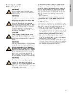 Preview for 19 page of Grundfos CRN-H MAGdrive Installation And Operating Instructions Manual