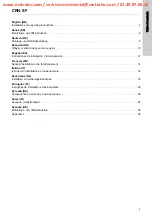 Preview for 2 page of Grundfos CRN-SF Series Installation And Operating Instructions Manual