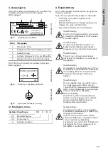 Предварительный просмотр 107 страницы Grundfos CU 3 2 Series Installation And Operating Instructions Manual