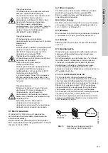 Предварительный просмотр 219 страницы Grundfos CU 3 2 Series Installation And Operating Instructions Manual