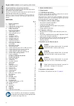 Preview for 2 page of Grundfos DID BF1 Installation And Operating Instructions Manual