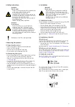 Preview for 3 page of Grundfos DID BF1 Installation And Operating Instructions Manual