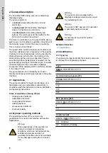 Предварительный просмотр 8 страницы Grundfos DME 150 AP Installation And Operating Instructions Manual