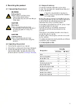 Preview for 3 page of Grundfos DUOLIFT APB Series Installation And Operating Instructions Manual