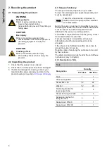 Preview for 6 page of Grundfos DUOLIFT Series Installation And Operating Instructions Manual