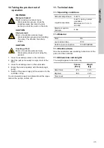 Preview for 23 page of Grundfos DUOLIFT Series Installation And Operating Instructions Manual