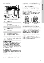 Preview for 87 page of Grundfos DUOLIFT Series Installation And Operating Instructions Manual