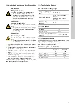 Preview for 91 page of Grundfos DUOLIFT Series Installation And Operating Instructions Manual