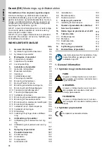 Preview for 94 page of Grundfos DUOLIFT Series Installation And Operating Instructions Manual