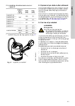 Preview for 111 page of Grundfos DUOLIFT Series Installation And Operating Instructions Manual