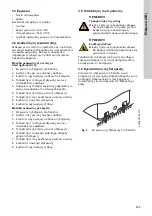 Preview for 205 page of Grundfos DUOLIFT Series Installation And Operating Instructions Manual