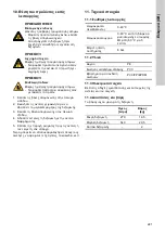 Preview for 221 page of Grundfos DUOLIFT Series Installation And Operating Instructions Manual