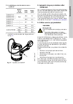 Preview for 417 page of Grundfos DUOLIFT Series Installation And Operating Instructions Manual