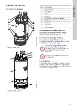 Предварительный просмотр 11 страницы Grundfos DWK O.10.80.37 Installation And Operating Instructions Manual