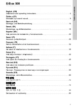 Предварительный просмотр 3 страницы Grundfos E-Box 500 Installation And Operating Instructions Manual
