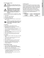 Preview for 7 page of Grundfos EB 20501-5 Owner'S Manual Installation And Operating Instructions