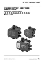 Grundfos EC 15 Installation And Operating Instructions Manual preview