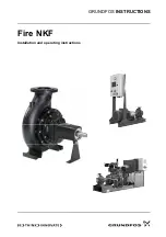 Grundfos Fire NKF Installation And Operating Instructions Manual preview