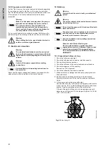 Preview for 22 page of Grundfos Fire NKF Installation And Operating Instructions Manual