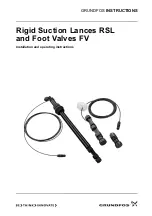 Preview for 1 page of Grundfos FV Installation And Operating Instructions Manual