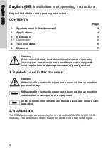 Предварительный просмотр 4 страницы Grundfos GSM antenna for desk Instructions Manual