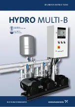 Grundfos Hydro Multi-B Instructions Manual предпросмотр