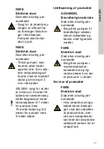 Preview for 29 page of Grundfos JP 5 PM Safety Instructions And Other Important Information