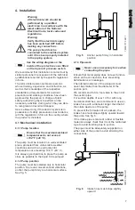 Предварительный просмотр 7 страницы Grundfos JP Booster PS Series Installation And Operating Instructions Manual