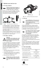 Предварительный просмотр 10 страницы Grundfos JP Booster PS Series Installation And Operating Instructions Manual