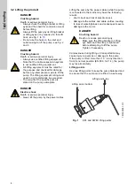 Предварительный просмотр 4 страницы Grundfos KPG Installation And Operating Instructions Manual