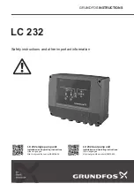 Grundfos LC 232 Safety Instructions And Other Important Information предпросмотр