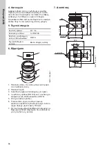 Предварительный просмотр 66 страницы Grundfos Liftaway B 40-1 Installation And Operating Instructions Manual