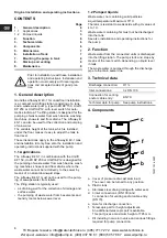 Предварительный просмотр 6 страницы Grundfos Liftaway B Installation And Operating Instructions Manual