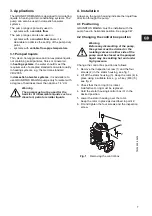 Предварительный просмотр 7 страницы Grundfos MAGNA 2000 Series Installation And Operating Instructions Manual