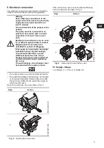 Предварительный просмотр 9 страницы Grundfos MAGNA 2000 Series Installation And Operating Instructions Manual