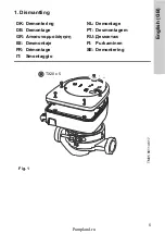 Предварительный просмотр 5 страницы Grundfos MAGNA1 C Service Kit Instructions