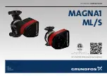 Grundfos MAGNA1 ML Quick Manual предпросмотр