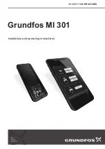 Предварительный просмотр 1 страницы Grundfos MI 301 Installation And Operating Instructions Manual