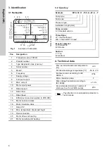 Предварительный просмотр 6 страницы Grundfos MTA 100H Installation And Operating Instructions Manual