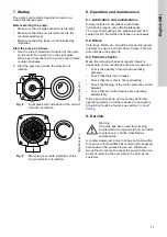 Предварительный просмотр 11 страницы Grundfos MTA 100H Installation And Operating Instructions Manual