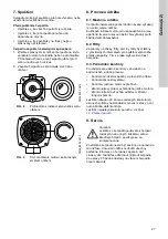 Предварительный просмотр 27 страницы Grundfos MTA 100H Installation And Operating Instructions Manual