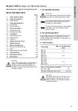 Предварительный просмотр 29 страницы Grundfos MTA 100H Installation And Operating Instructions Manual