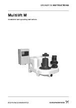 Grundfos Multilift M Series Installation And Operating Instructions Manual предпросмотр